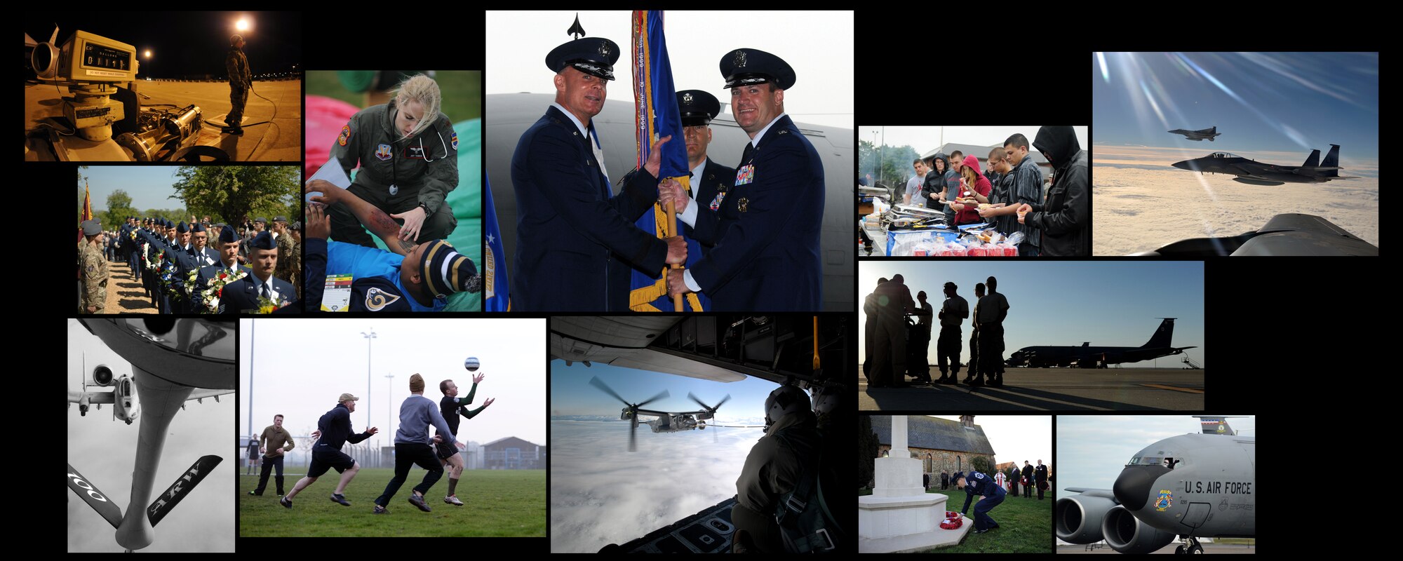 Here is a look back on the past year's contribution to the enduring legacy
of RAF Mildenhall. During 2013, the 4,500 personnel assigned to RAF
Mildenhall supported a variety of aerial refueling and special operations
missions, to include training exercises and real-world scenarios.  (U.S. Air
Force photostory graphic by Senior Airman Christine Griffiths/Released)
