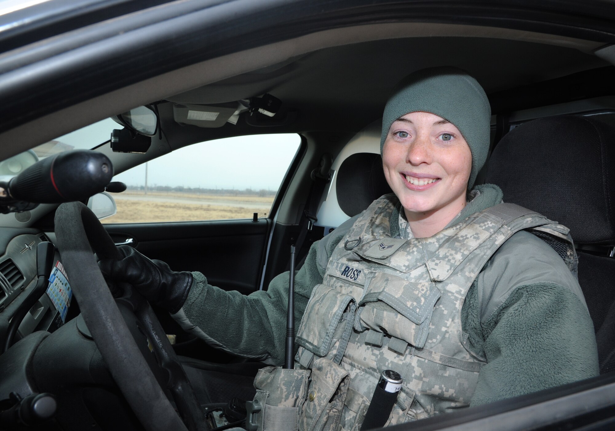 Airman 1st Class Kimberly Ross, a 71st Security Forces Squadron patrolman, was selected for below-the-zone promotion to senior airman. (U.S. Air Force photo/ Senior Airman Frank Casciotta)