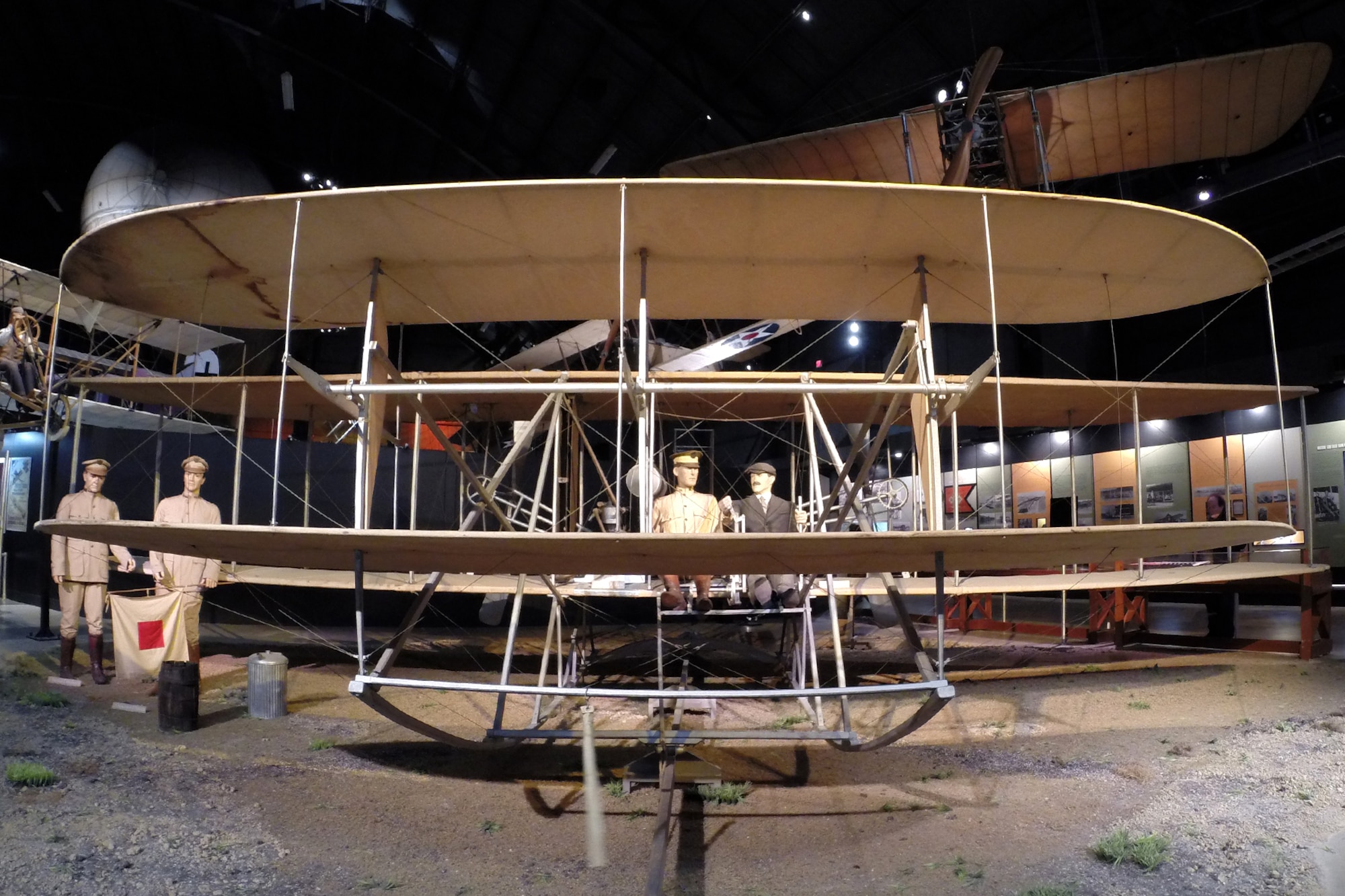 DAYTON, Ohio -- Wright 1909 Military Flyer in the Early Years Gallery at the National Museum of the United States Air Force. (U.S. Air Force photo)
