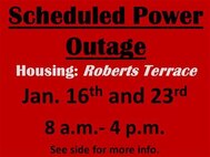 140110 Scheduled Power Outages