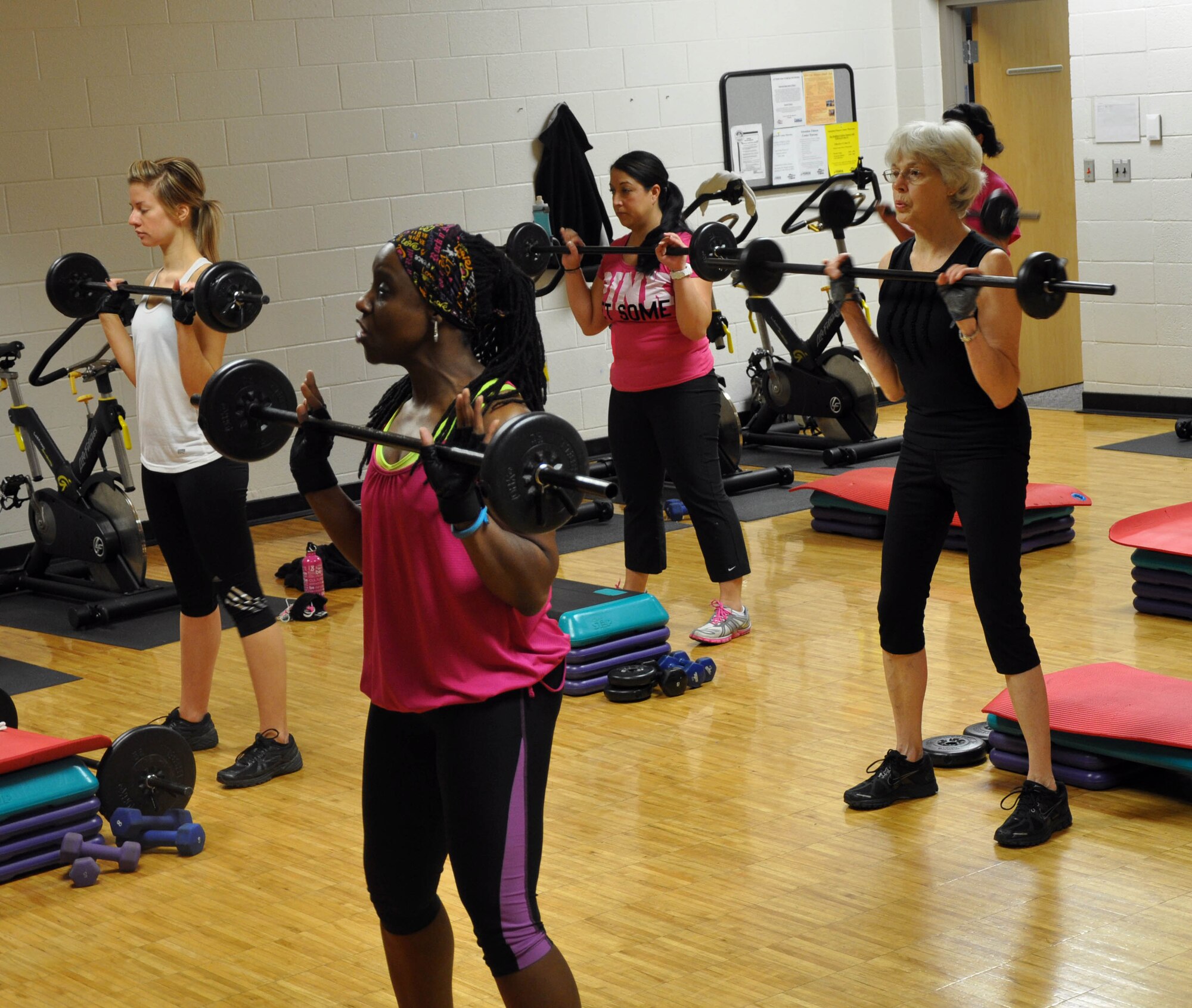 Pump it sales up aerobics