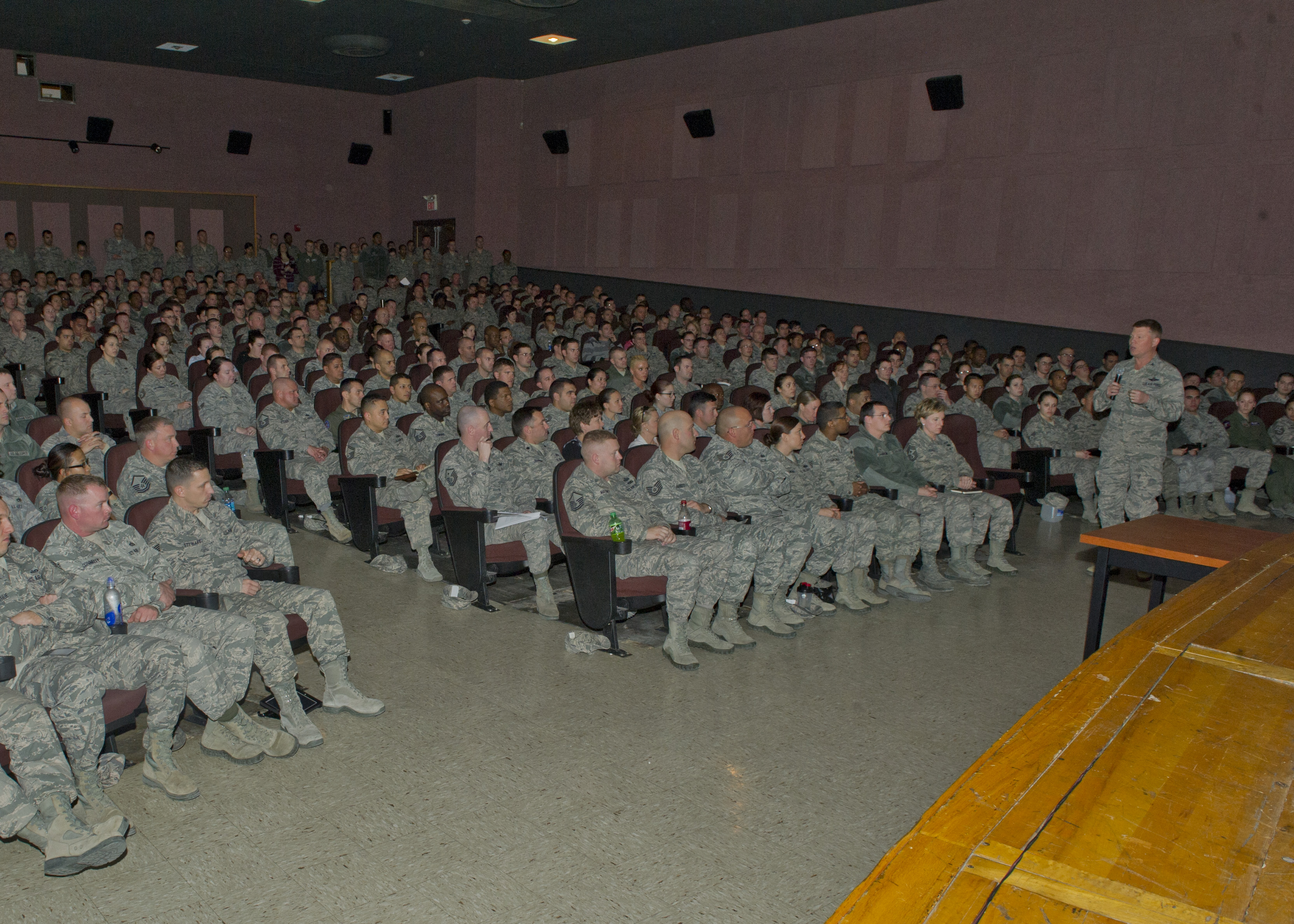 Holloman Air Force Base addresses the Force Management Program of 2014