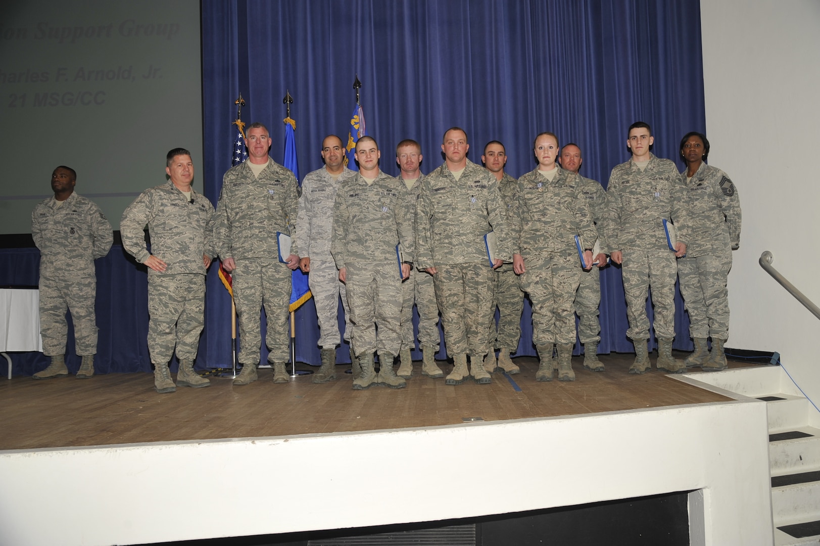 21st CES Airmen awarded for CMAFS flood response > Space Base Delta 1 ...