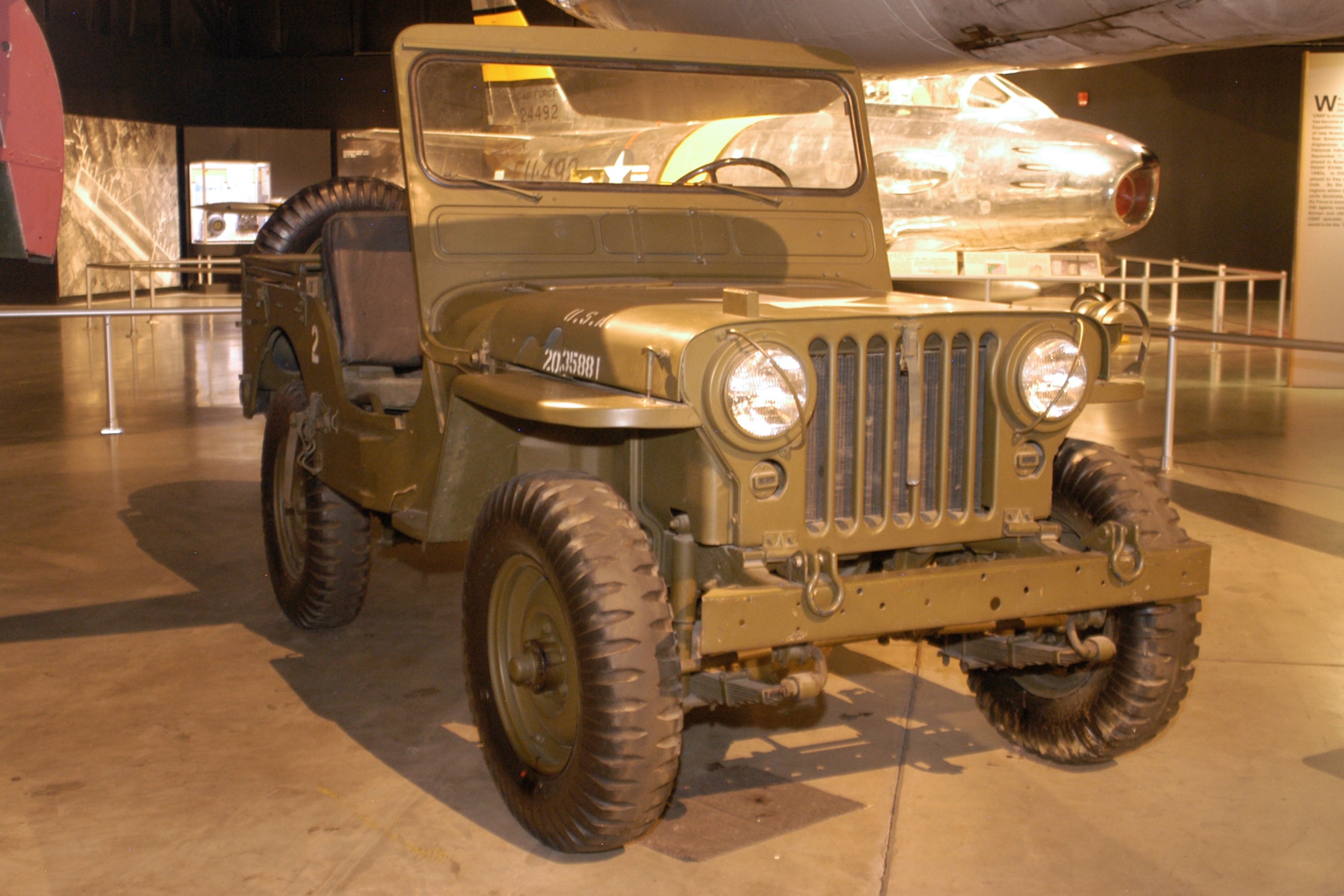 Willys Quarter-ton Jeep > National Museum of the United States Air Force™ >  Display