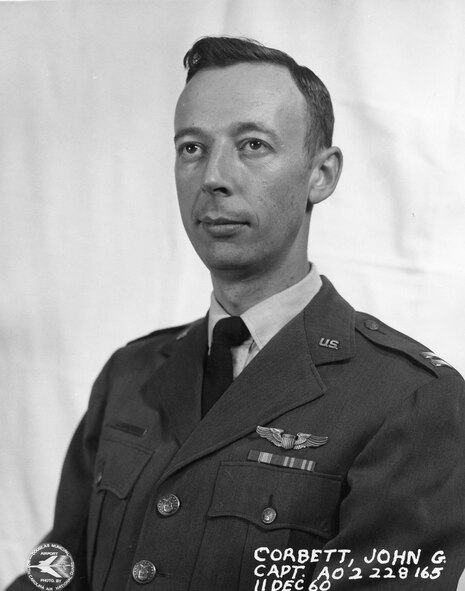 John G. Corbett; Highest Rank Unk; Photo Date 1960; Positions Held Unk; 156th Fighter Interceptor Squadron, 156th Airlift Squadron  (Photo by NCANG Heritage Program)