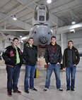 Members of the Black and Veatch Explorers Post pose during a tour here, on Jan. 11, 2014. The Explorers toured the 442nd FW, and got to get up-close-and-personal with the A-10 Thunderbolt II aircraft. The 442nd Fighter Wing is an A-10 Thunderbolt II Air Force Reserve unit at Whiteman Air Force Base, Mo. (U.S. Air Force Photo/Staff Sgt. Wesley Wright)