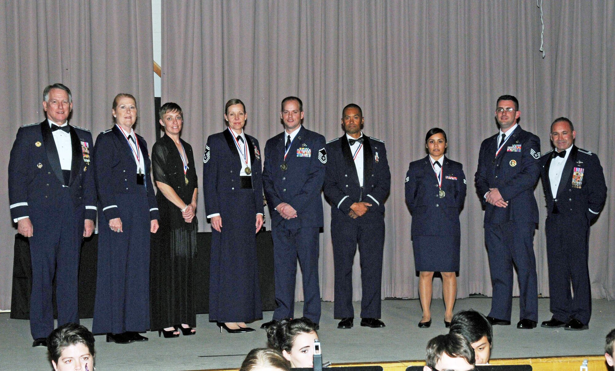 The 944th Fighter Wing's annual award winners were recognized during a banquet Jan. 11 at the Wigwam Golf Resort in Litchfield Park, Ariz. (U.S. Air Force photo/Staff Sgt. Josh Nason) 