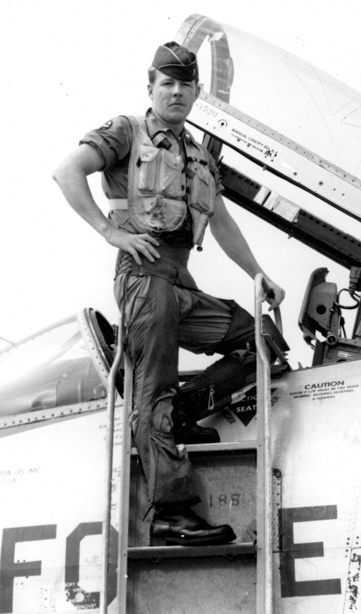 Capt. Jack Weatherby was one of the most experienced reconnaissance pilots in Southeast Asia, having flown PROJECT FIELD GOAL and ABLE MABLE missions earlier in the war. (U.S. Air Force photo)