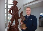 Brig. Gen R. Scott Williams, commander of the Air National Guard Readiness Center, Joint Base Andrews, Md., accepts the Major Gen. Benjamin D. Foulois Memorial Award for flight safety on behalf of the men and women of the ANG.
