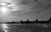 Maintenance Airmen, crew chiefs and flight crews work together in frigid weather conditions to ensure the successful launch of their B-52H Stratofortresses at Minot Air Force Base, N.D. Jan. 7. Crew chiefs and maintenance Airmen work long hours in a difficult and austere environment to meet the demands of their mission. Strong communication skills, job knowledge and working with a tight nit team helps to guarantee their success. (U.S. Air Force photos/Senior Airman Stephanie Sauberan and Airman 1st Class Andrew Crawford)