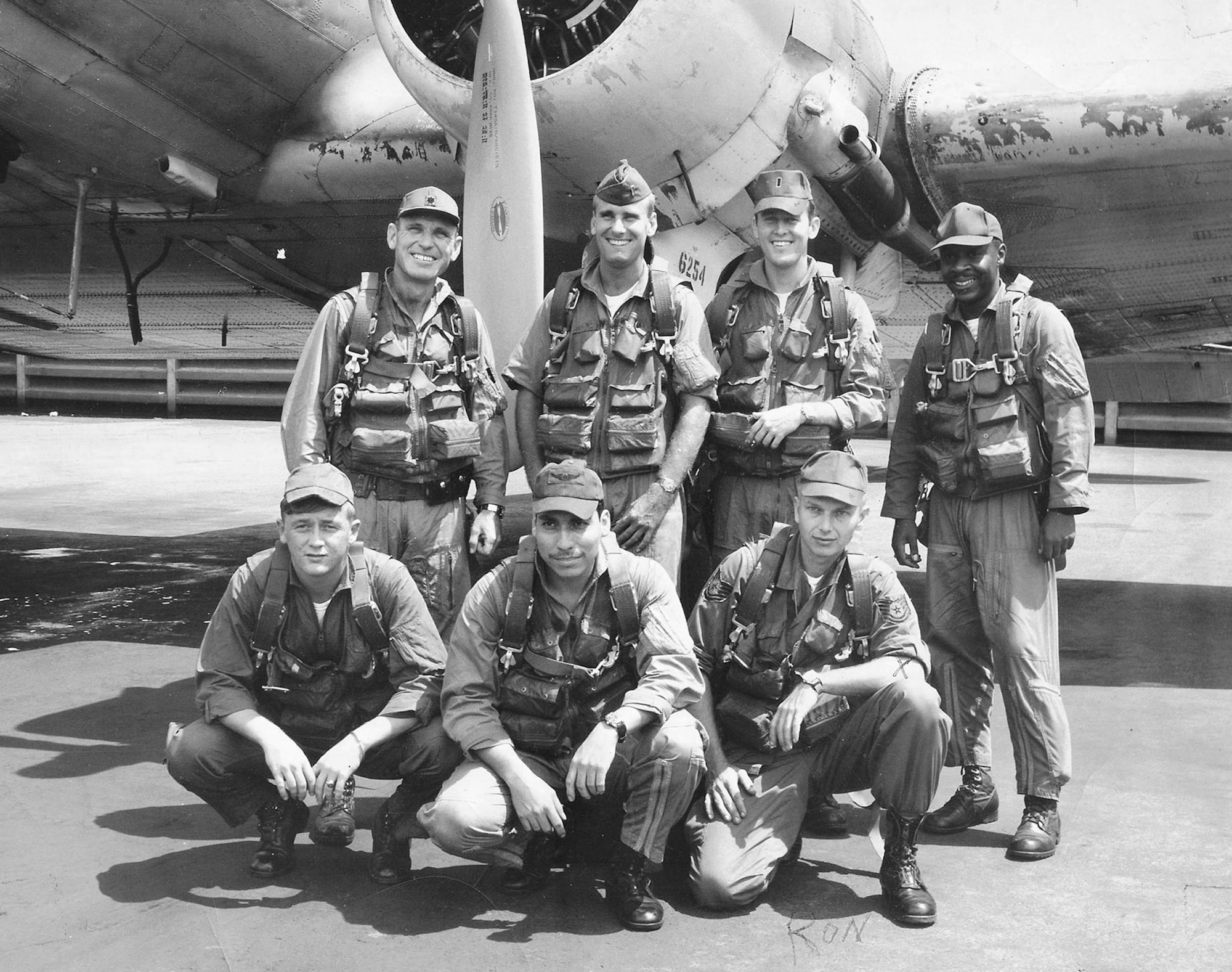 An EC-47 crew included a pilot, co-pilot, flight engineer and mission specialists. (U.S. Air Force photo)