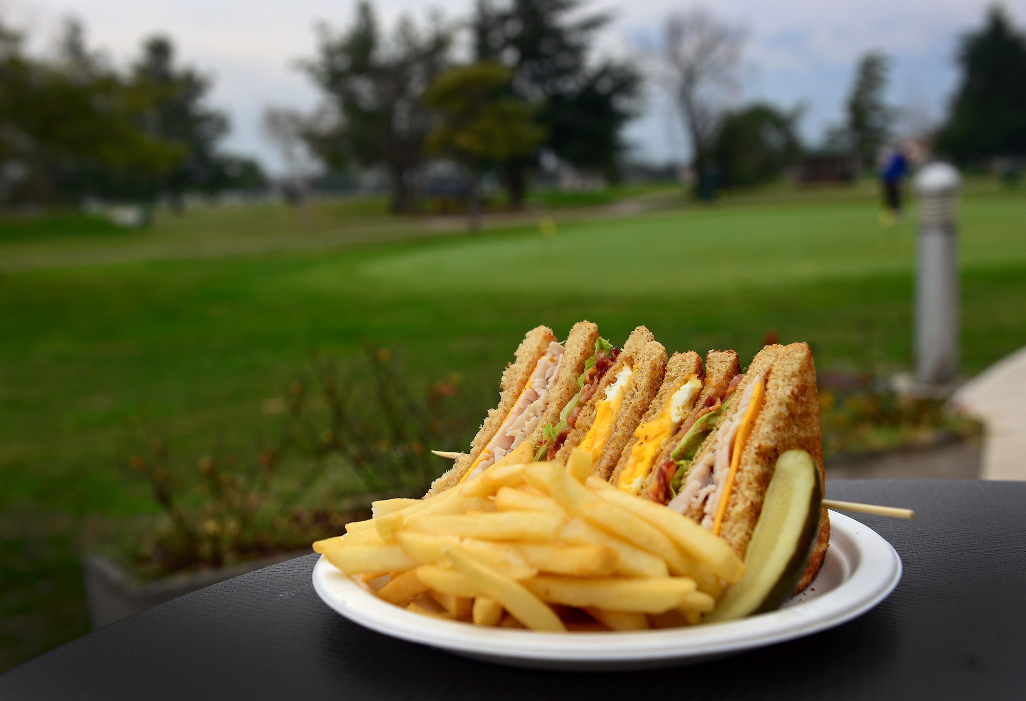 “Mulligan’s Grill,” located at the Aviano Alpine Golf Course, serves traditional breakfast items, burgers and sandwiches and is open for breakfast and lunch Monday through Saturday. The 31st Force Support Squadron is responsible for numerous well-known eateries including the La Bella Vista Club, the golf course and Marco’s Grill.  (U.S. Air Force photo/Senior Airman Matthew Lotz)