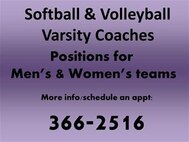 140117 Softball & Volleyball Varsity Coaches