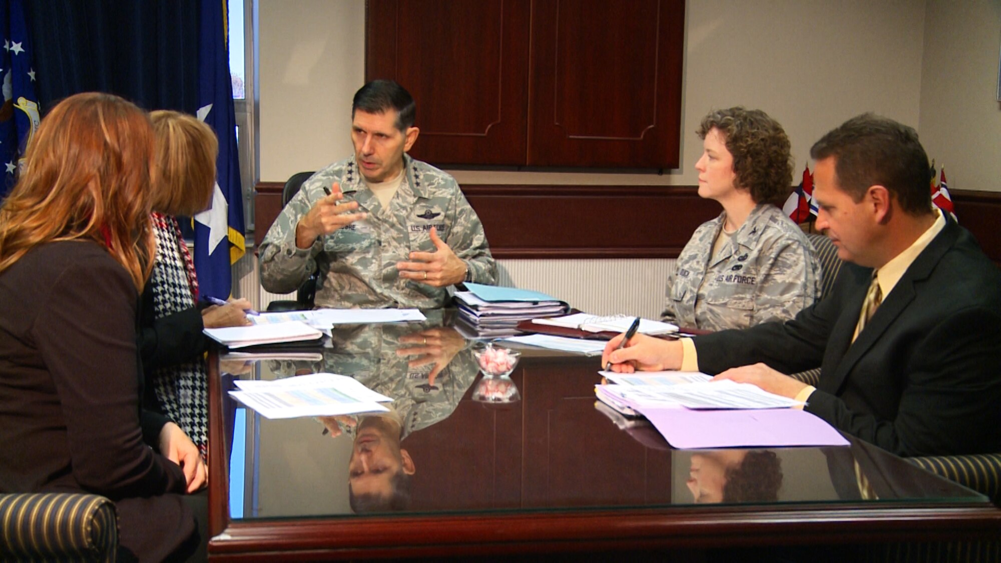 Lt. Gen. C.D. Moore II has served as commander of the Air Force Life Cycle Management Center since its activation July 9, 2012.