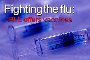 According to the Virginia Department of Health, the current flu activity level in Virginia is widespread. Members of Joint Base Langley-Eustis, Va. are best able to protect themselves with vaccinations through both the 633rd Medical Group and the McDonald Army Health Center Immunization Clinic who have ample vaccines on hand for all beneficiaries. (U.S. Air Force photo illustration by Airman 1st Class Areca T. Wilson/Released)