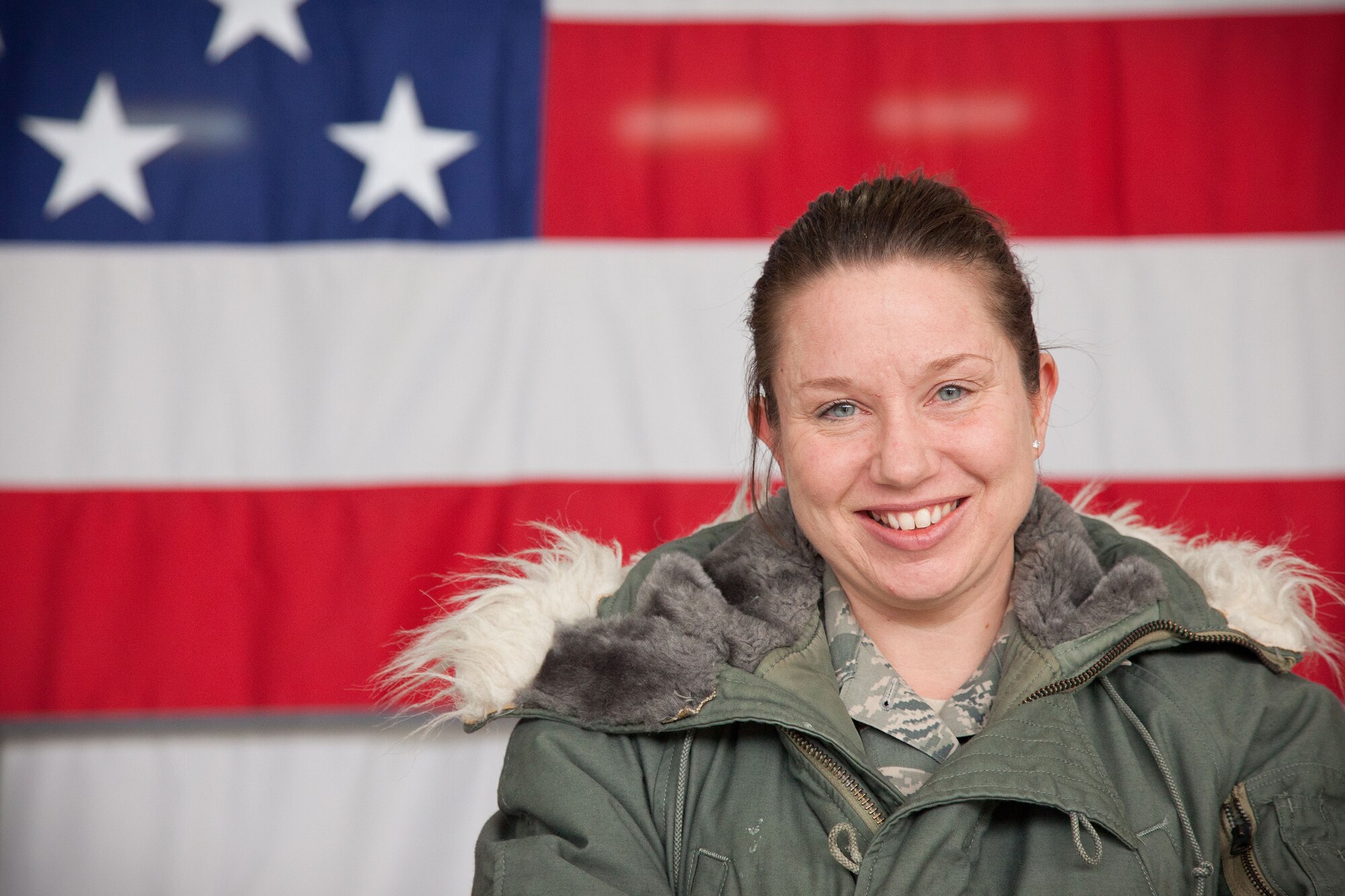 Man on the street: What is your New Year's resolution? 
"I didn't make a New Year's resolution. I just try to improve all year round instead of only on the 1st of January," says Senior Airman  Melody Isasi, 934th Aeromedical Staging Squadron. (U.S. Air Force photo by Staff Sgt. Carla Fernandez/Released) 