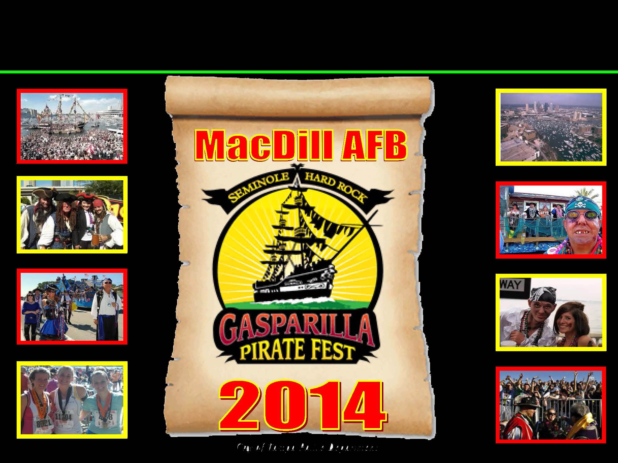 Gasparilla is a celebration composed of multiple events throughout a one month period. The children’s parade on Jan. 18, 2014, kicks off the celebration. The following events are the main day parade, the Ybor City Knight’s parade, and two-day running events, known as the distance classic.(courtesy illustration)
