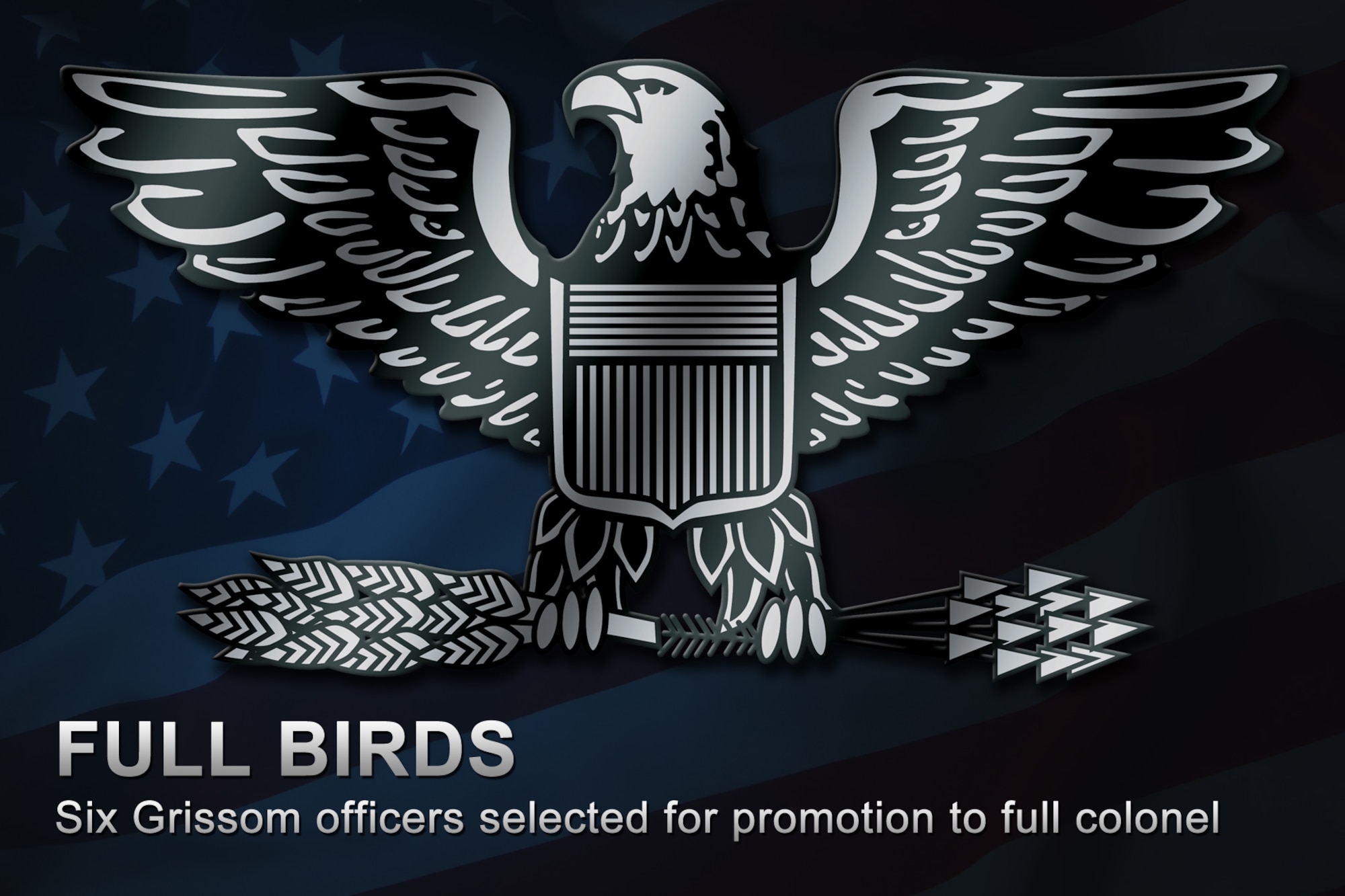 Six 434th Air Refueling Wing officers learned they were selected for promotion to colonel as the Air Reserve Personnel Center announced results for the 2013 Air Force Reserve Line and Nonline Colonel Promotion Selection Boards Jan. 16, 2014. The selection boards convened at ARPC Nov. 4, 2013, to determine those officers qualified to assume the next higher grade, and board members selected 226 of 1,840 officers considered for promotion to colonel. (U.S. Air Force graphic/Tech. Sgt. Mark R. W. Orders-Woempner)