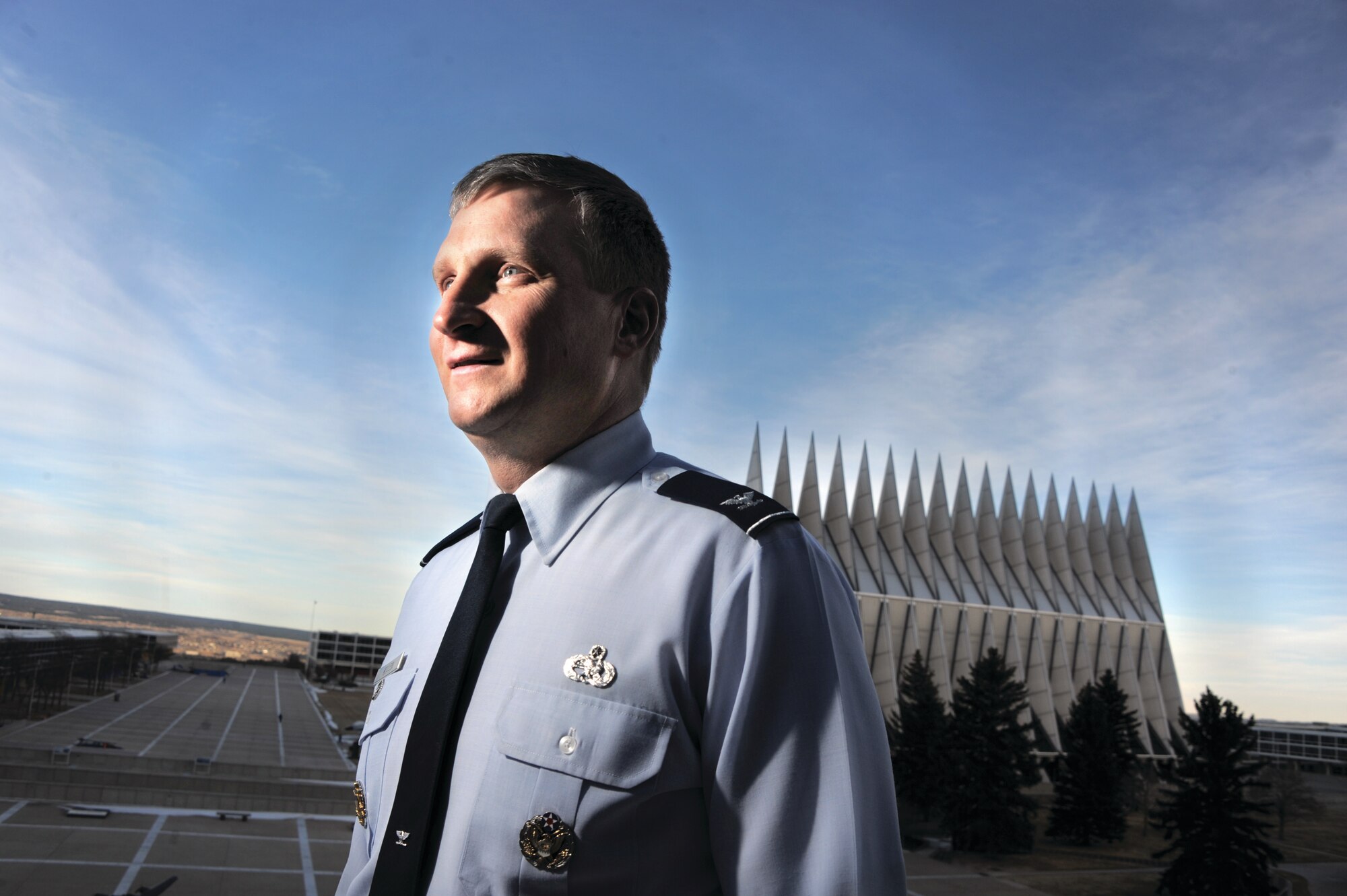 Col. Evan Miller, the U.S. Air Force Academy's vice-superintendent, has been selected for promotion to the rank of brigadier general. He's served his country as a commissioned officer for more nearly three decades. (U.S. Air Force Photo/Carol Lawrence)