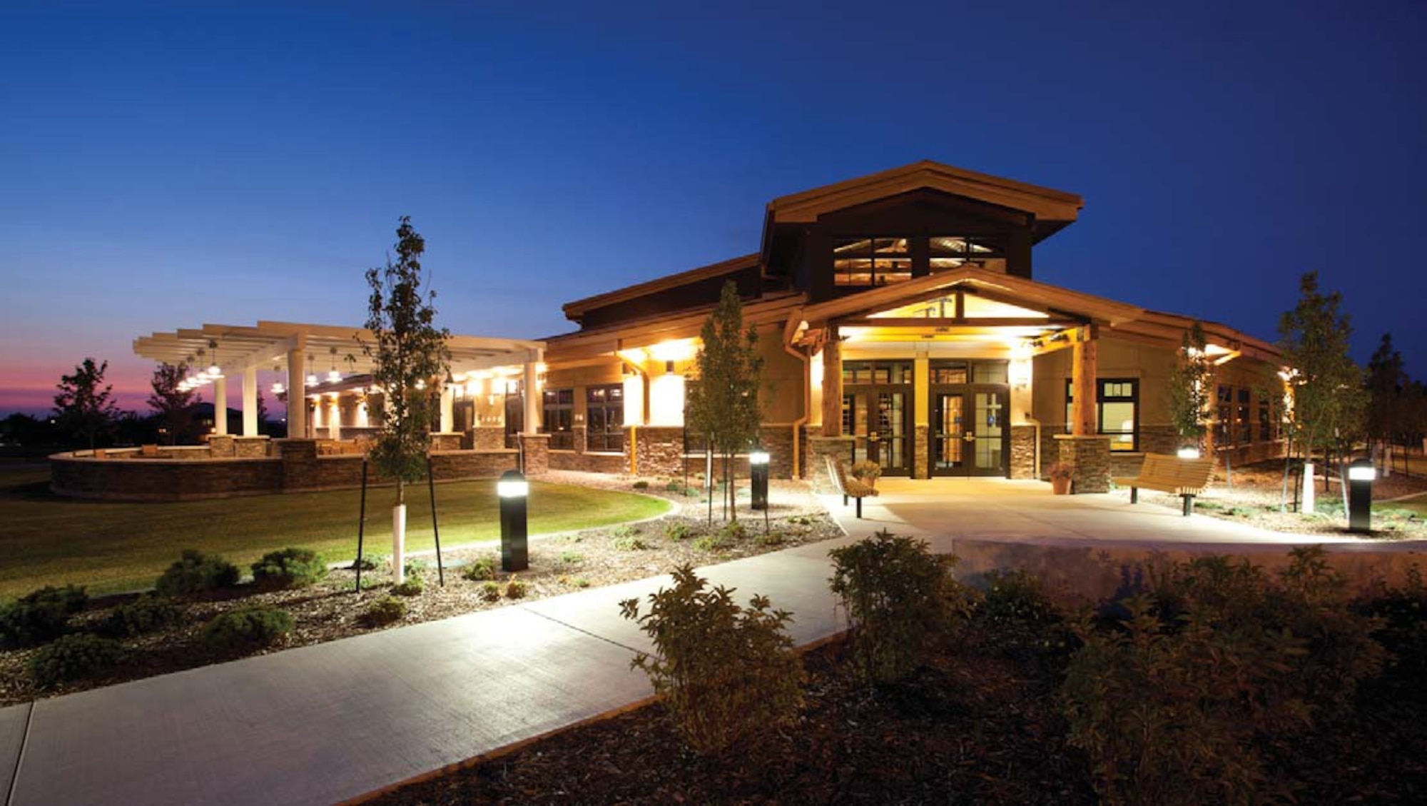 The Malmstrom Air Force Base Grizzly Bend was recently announced a 2013 Merit Award winner of the 2013 Air Force Design Awards. The Grizzly Bend was awarded for facility design as a community activities center. (Courtesy photo)