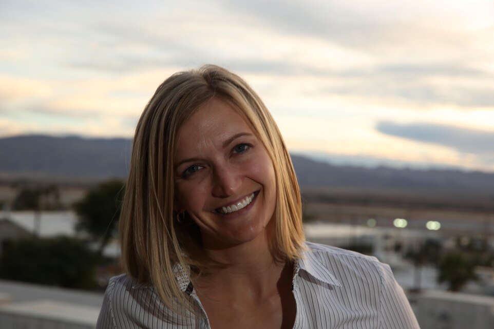 Melissa Osborn works as a personal and professional development advosor at the Combat Center's Career Resoruces Office. In her off-time, Osborn competes in marathons.
