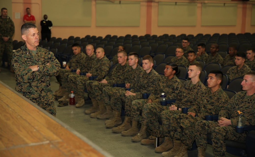 Combat Center welcomes new Marines > Marine Corps Air Ground Combat ...