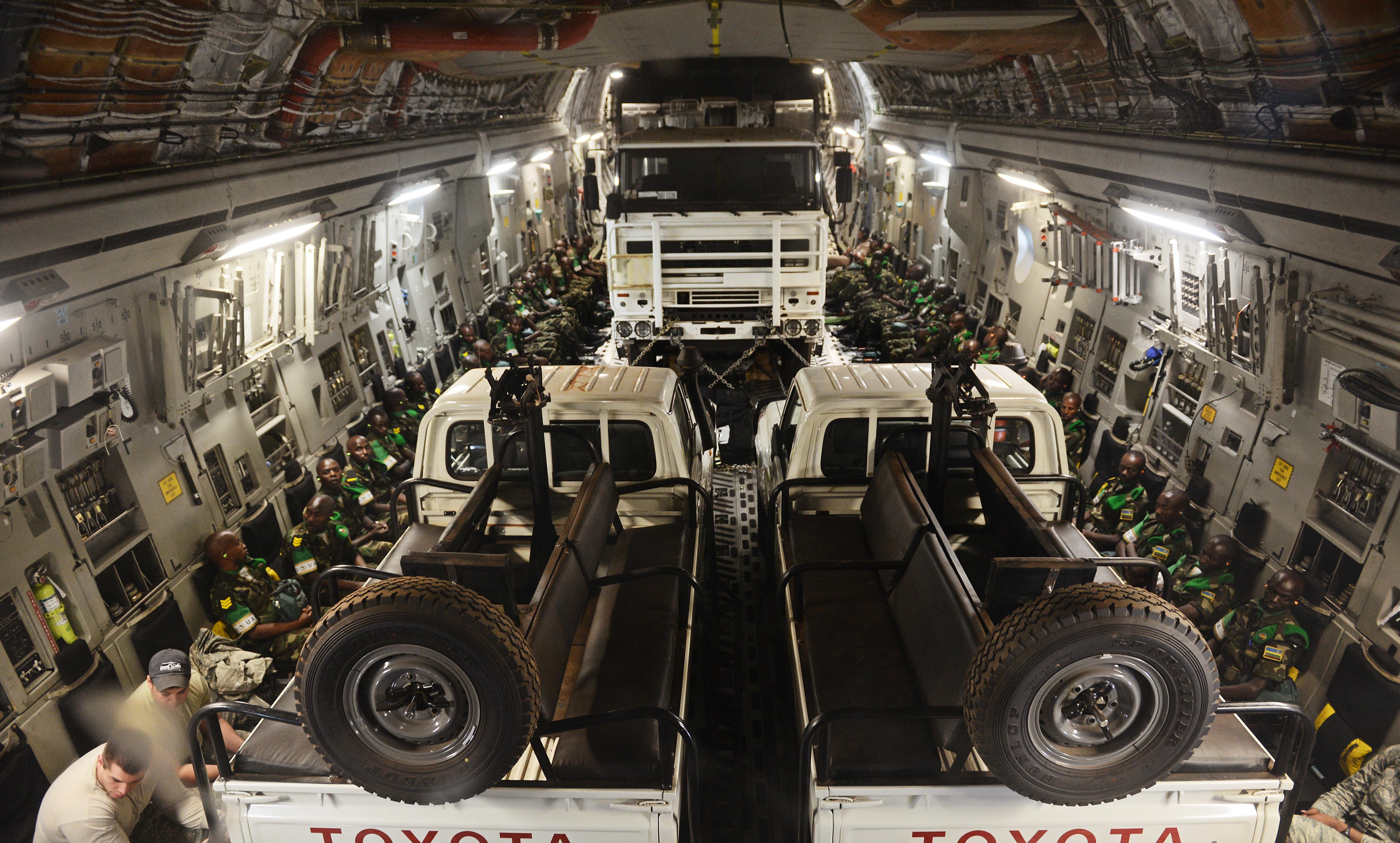 Af Continues To Airlift Rwandan Units To Central African Republic