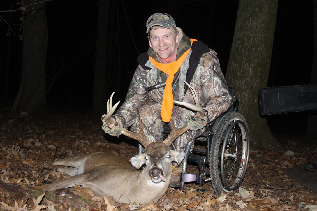 The U.S. Army Corps of Engineers Louisiana Field Office hosted its ninth annual physically challenged deer hunt at the Columbia Lock and Dam. The hunt was held Saturday 18 January 2014. Eight disabled hunters were randomly selected to hunt on approximately 400 acres adjacent to the lock and dam area located at 580 Lock Office Road, Columbia, Louisiana.