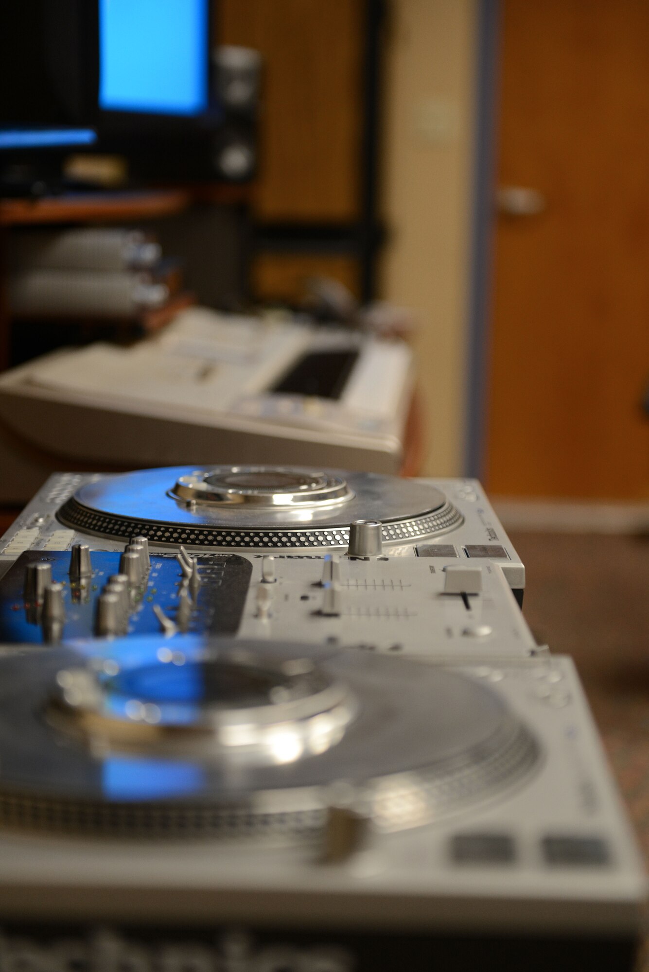 The Langley Community Commons at Langley Air Force Base, Va., will feature rooms dedicated to music, including piano, guitar and a recording station. The commons will open its doors on Friday Jan. 24, 2014, with a ribbon cutting ceremony at 2:30 p.m. (U.S. Air Force photo by Airman 1st Class Kimberly Nagle/Released)  