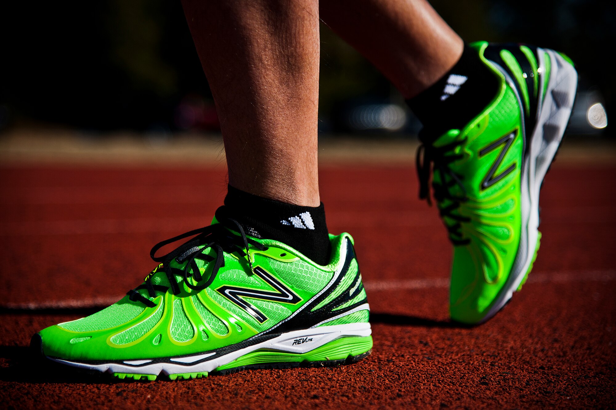 The Air Force updated its  policy governing uniform wear Jan 17.  Among the changes are the Air Force physical training uniform no longer has color restrictions for athletic shoes and black socks are now allowed with the physical training uniform.  (U.S. Air Force photo/Sara Vidoni)