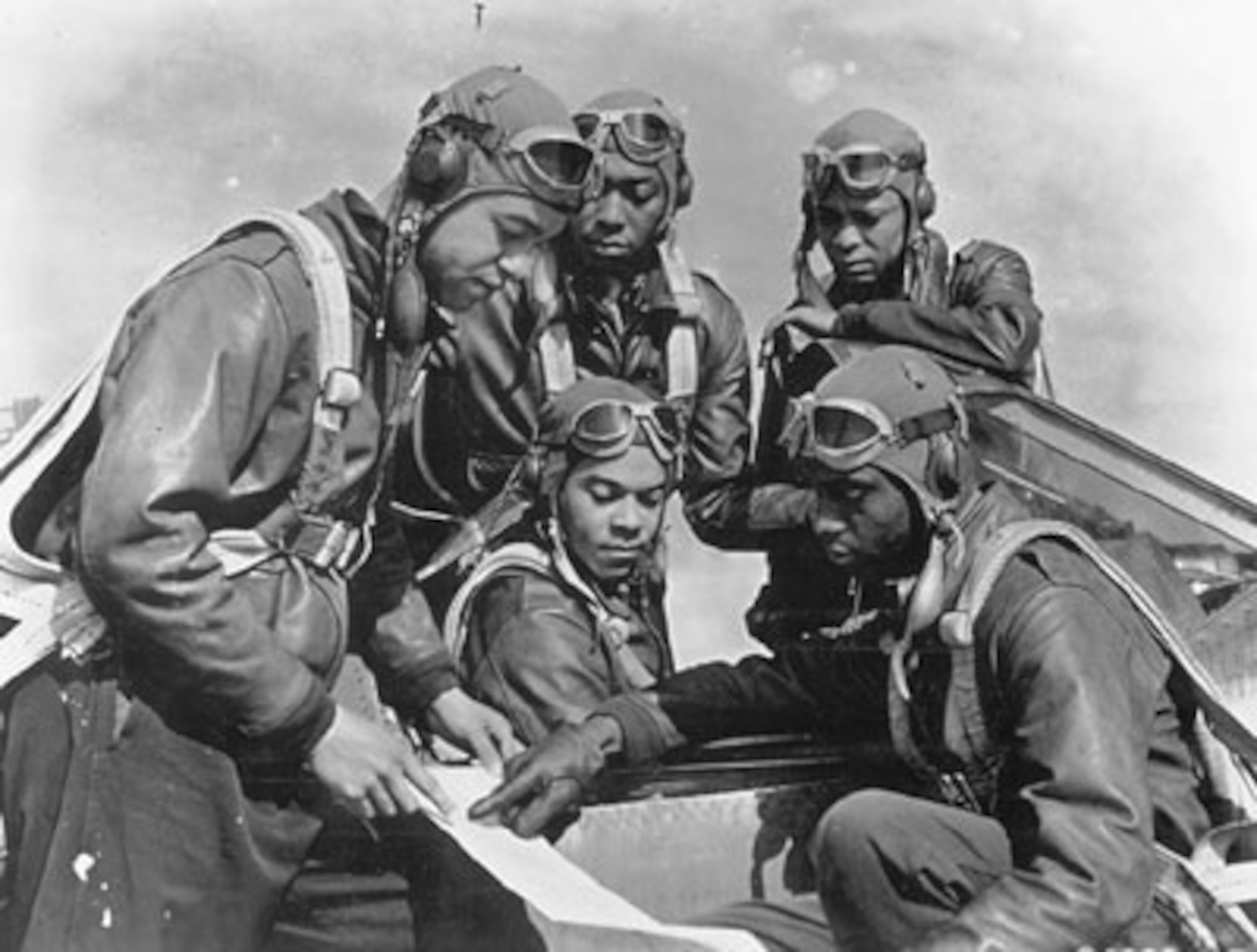 The Tuskegee Airmen were the first African American pilots who fought in World War II. They made up the 332nd Fighter Group and 477th Bombardment Group of the U.S. Army Air Forces. The Tuskegee Airmen, were the first African American U.S. military pilots in America’s history. (Courtesy photo)