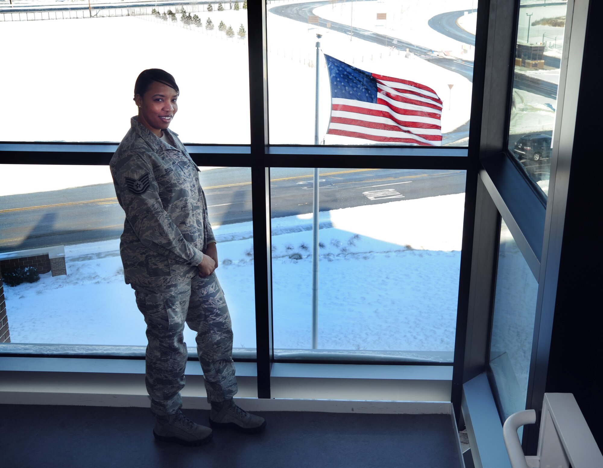 Tech. Sgt. Shannah Ross, Air Force District of Washington Commander’s Support Staff Knowledge Operations Division NCO in charge, is an AFDW Capital Airman. (U.S. Air Force photo/Tech. Sgt. Tammie Moore)