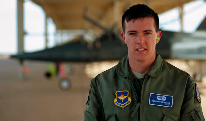 Second Lt. Abraham Morland held dual citizenship in both the United States and the United Kingdom. Having opportunities to fly for both countries, he eventually chose to renounce his British citizenship and fly for the U.S. Air Force. As Morland prepares to enter the Euro-Nato Joint Jet Pilot Training Program at Sheppard Air Force Base, Texas, he will be in a program that hosts and conducts joint training exercises with over 11 countries. Morland is a 80th Flying Training Wing student. (U.S. Air Force photos/Airman 1st Class Jelani Gibson)