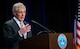 Defense Secretary Chuck Hagel gives his remarks prior to ceremoniously swearing in Deborah Lee James as the 23rd secretary of the Air Force,during a ceremony in the Pentagon, Washington, D.C., Jan. 24, 2014. Hagel called James well suited to lead the Air Force as the nation faces an increasingly uncertain security environment. (U.S. Air Force photo/Jim Varhegyi)