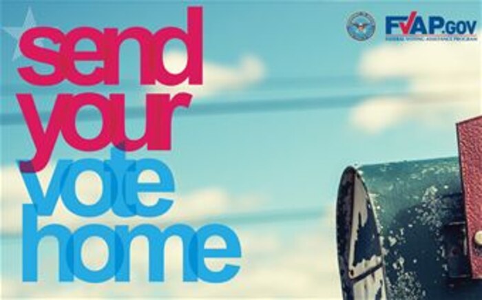 Federal Voting Assistance Plan Poster. (Courtesy Photo)