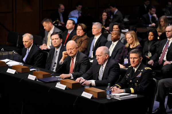 DIA Director Lt. Gen. Michael Flynn testified on Capitol Hill Jan. 29, joining other intelligence community leaders before the Senate Select Committee on Intelligence. 