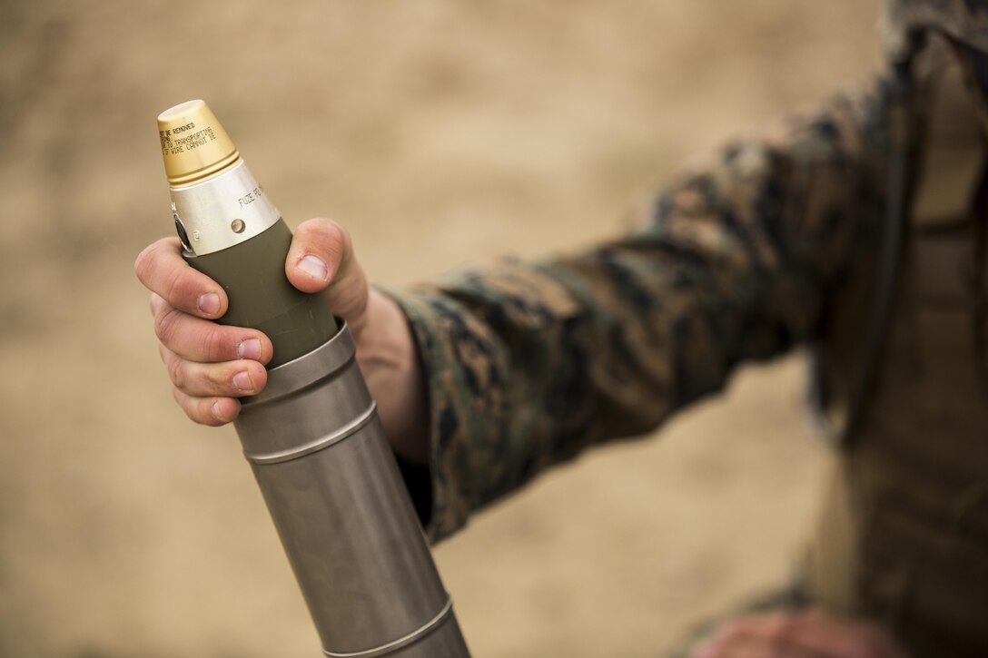 Delta Co. ITB mortar shoot