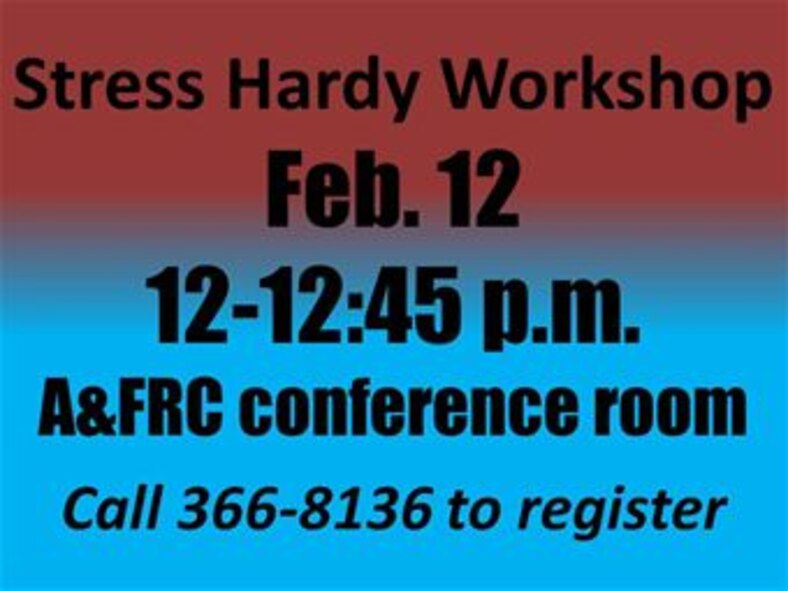 140131 Stress Hardy Workshop