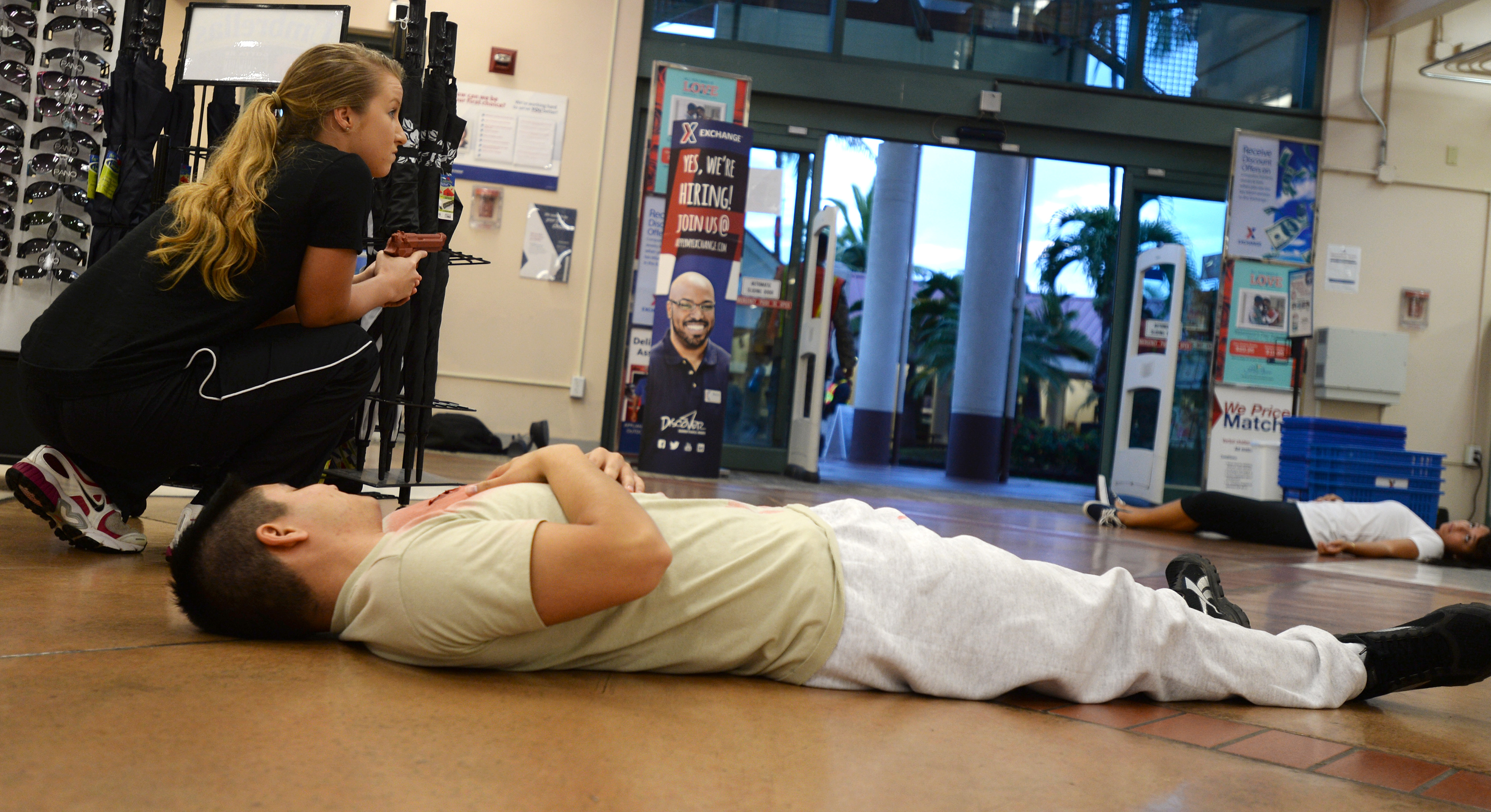 Hickam practices active shooter response