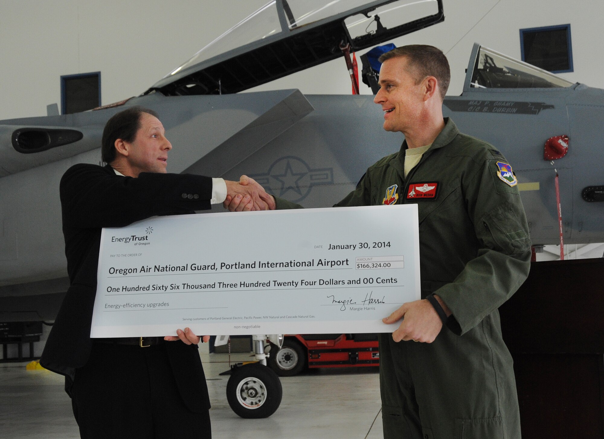Air National Guard Base Recognized By Energy Trust Of Oregon Air 