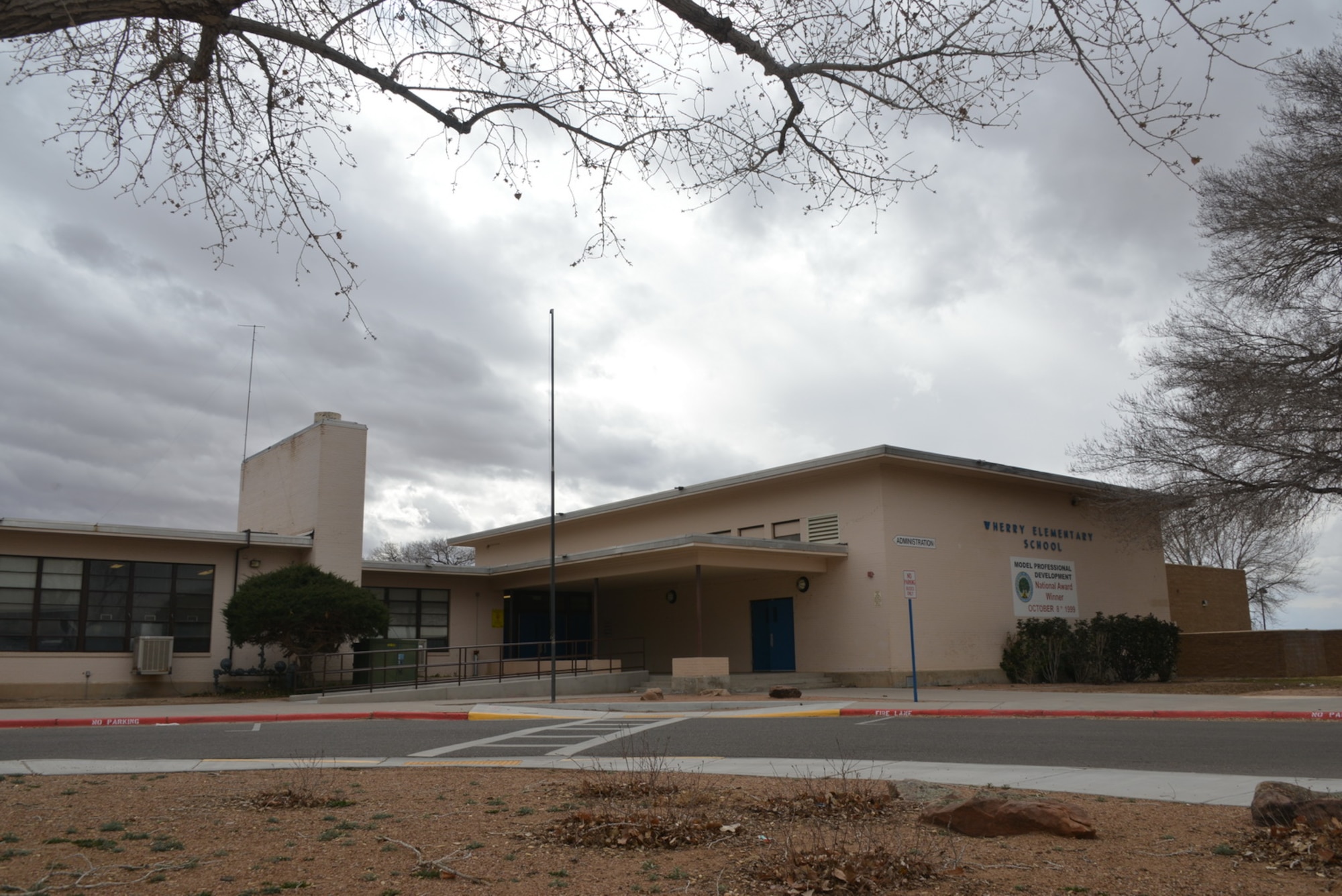 Wherry Elementary will receive a $16.25 million grant, thanks to the hard work and dedication of many individuals.The money will go for repairs and expansion. (Photo by Todd Berenger)