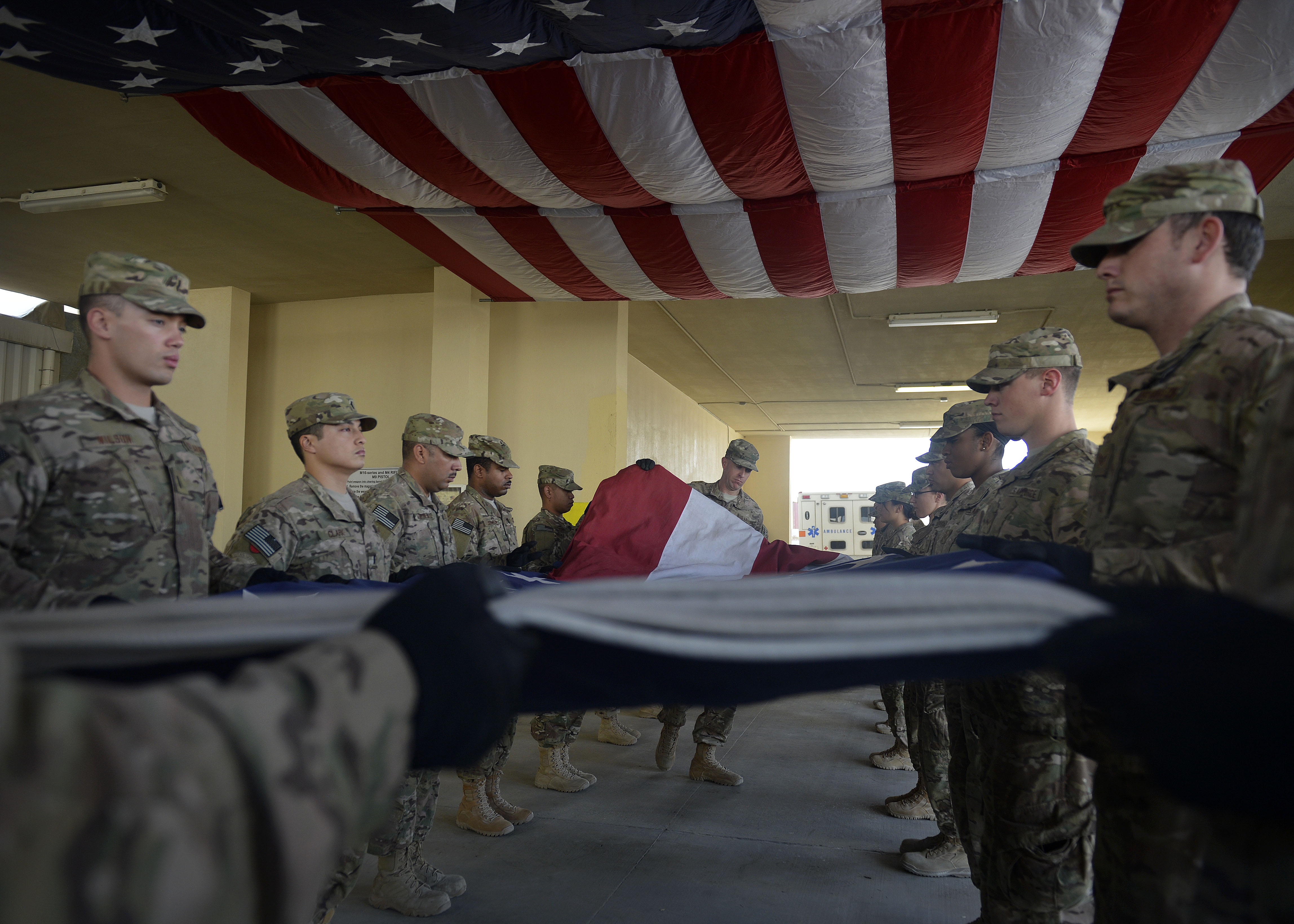 Bagram News New Flag Over Warrior Way Honors Troops 442d