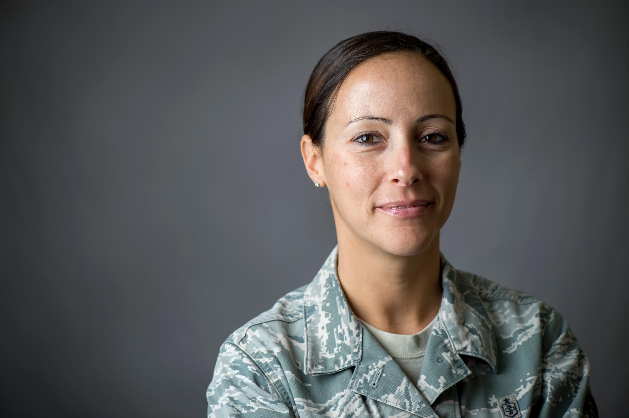 Deployed photo of Tech. Sgt. Linda Ochs. (U.S. Air Force photo by Staff Sgt. Jeremy Bowcock)