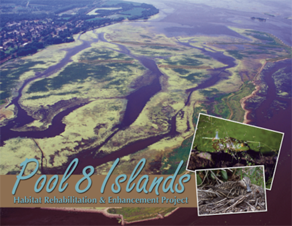 The project included constructing islands and dredging to increase water depths. It improved conditions for more than 45 fish species. The island protects the area from waves and current which increases light penetration in the water, allowing plants to grow for the benefit of fish and wildlife. The project also improved wintertime habitat for fish.