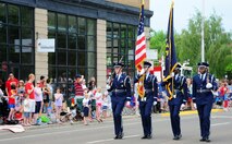 Malmstrom Air Force Base Airmen and members of the local community enjoyed a day of jubilation during the annual Independence Day parade in Great Falls, Montana, July 4, 2014. Units from Malmstrom AFB provided personnel and vehicles for the celebration of the 238th anniversary of American independence. 