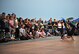 A member of the B-Boys performs during Liberty Fest at Osan Air Base, Republic of Korea, July 4, 2014. Liberty Fest is an annual event held to celebrate America’s victory in its battle for independence. (U.S. Air Force photo/Airman 1st Class Ashley J. Thum)