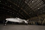 A C-12J Huron aircraft sits in a hangar on Joint Base Elmendorf-Richardson, July 8, 2014. The pictured aircraft is one of only three C-12J’s in the U.S. Army’s inventory. The Alaska Army National Guard took possession of the C-12J in June to expand its passenger transportation capability.