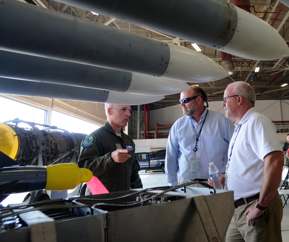 Members of the community attend the "Friends of the Florida Air National Guard Day" on July 10, 2014 at the 125th Fighter Wing, Jacksonville Fla. (Photo by Technical Sgt. Jaclyn Lyons)