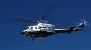 The National Nuclear Security Administration will be flying over Joint Base Andrews, Maryland, July 17, to measure naturally occurring background radiation.  A helicopter may be seen flying at low altitudes while the assessment is conducted and will cover approximately 10 square miles within the base perimeter. (Courtesy Photo)