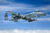 An A-10 Thunderbolt II from the 25th Fighter Squadron flies over the Republic of Korea, May 14, 2014. (Courtesy Photo/John M. Dibbs)